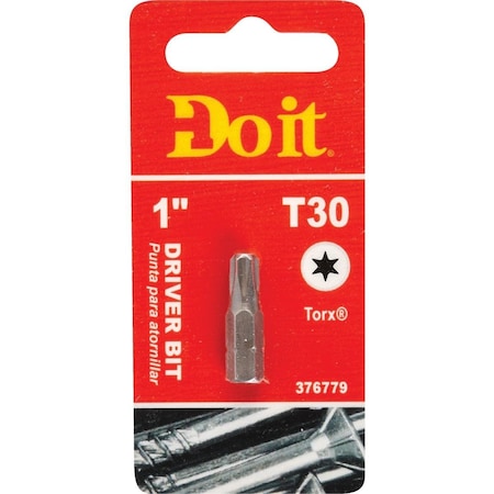 All-Source T30 TORX 1 In. Insert Screwdriver Bit 307751DB